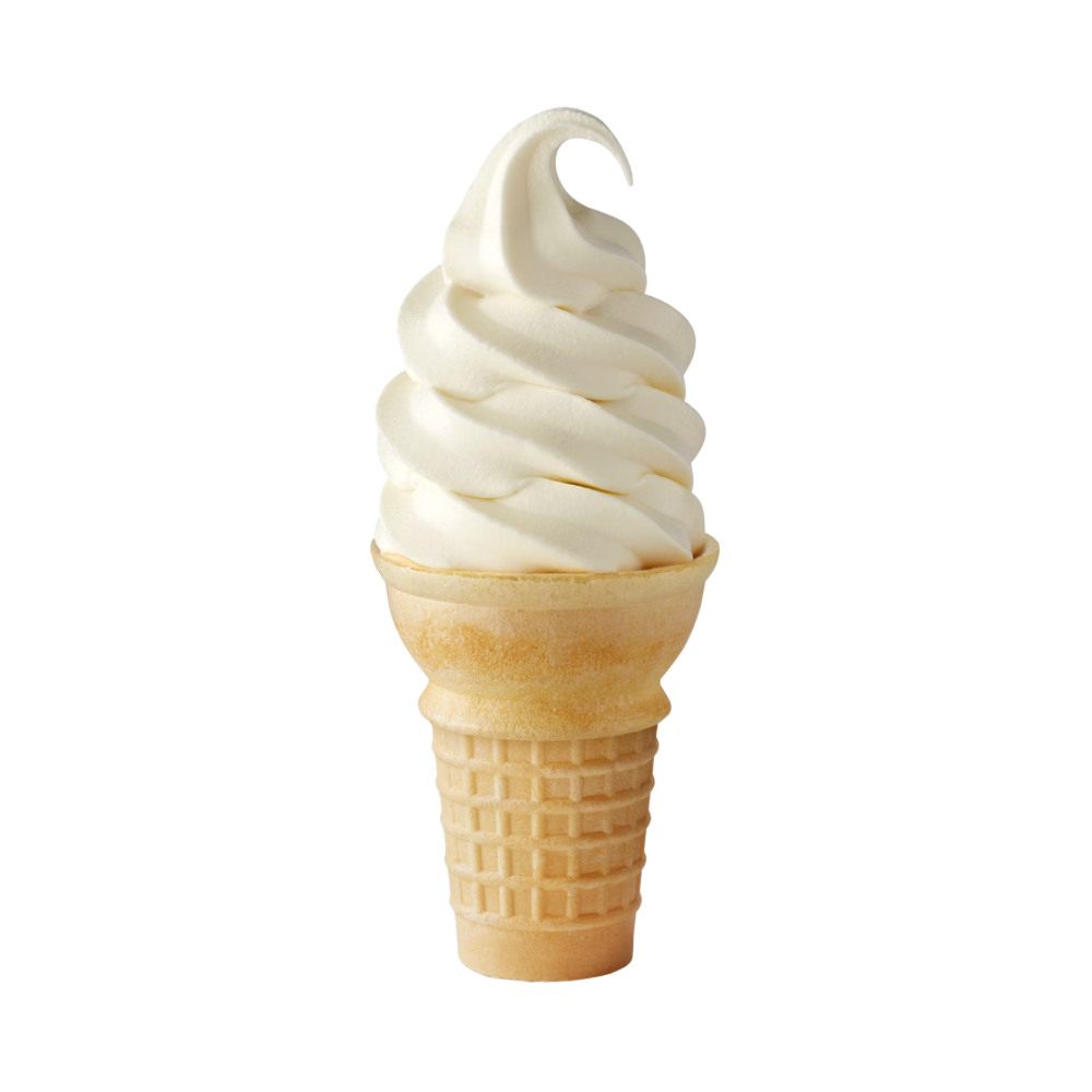 Vanilla American Ice Cream (Cone)