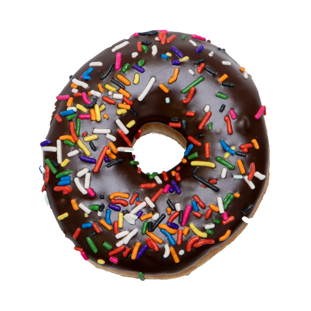 Chocolate With Sprinkles Donuts