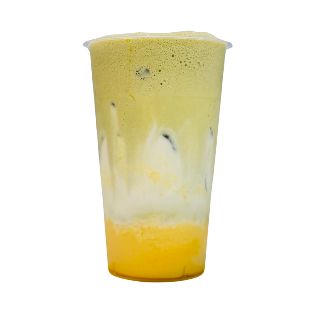 Passion Fruit Matcha Latte