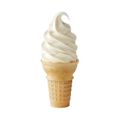 [6050400074] Vanilla American Ice Cream (Cone)